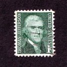 United States Postage Stamp 1968 Scott# US 1278 Used 1¢ Thomas Jefferson (1743-1826), 3rd President
