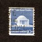United States Postage Stamp 1973 Scott# US 1520 Used 10¢ Jefferson Memorial and Signature B