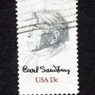 United States Stamp 1978 Scott# US 1731 Used 13¢ Carl Sandburg, by William A. Smith, 1952
