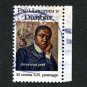 United States Postage Stamp 1975 Scott# US 1554 Used 10¢ Paul Laurence Dunbar (1872-1906) Poet A