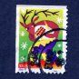 United States Postage Stamp 2003 Michel# US 3788BE Used 37¢ Reindeer with Pan Pipes B