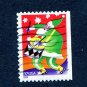United States Postage Stamp 2003 Michel# US 3789BD Used 37¢ Santa Claus with drums