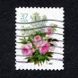 United States Postage Stamp 2004 Scott# US 3836 Used 37¢ White Lilacs & Pink Roses A