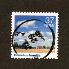 United States Postage Stamp 2004 Scott# US 3878m Used 37¢ Cumulus Humilis