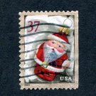 United States Postage Stamp 2004 Michel# US 3887BD Used 37¢ Red Santa Ornaments