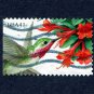 United States Postage Stamp 2007 Scott# US 4154a Used 41¢ Calliope Hummingbird, Firebush