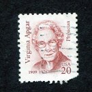 United States Postage Stamp 1994 Scott# US 2179 Used 20¢ Virginia Apgar B
