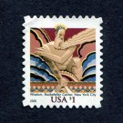 United States Postage Stamp 2008 Scott# US 3766a Used 1$ Wisdom, Rockefeller Center A