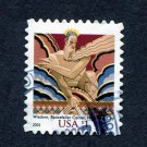 United States Postage Stamp 2003 Scott# US 3766 Used 1 $ Wisdom, Rockefeller Center F