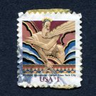 United States Postage Stamp 2003 Scott# US 3766 Used 1 $ Wisdom, Rockefeller Center E