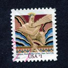 United States Postage Stamp 2003 Scott# US 3766 Used 1 $ Wisdom, Rockefeller Center C