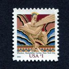 United States Postage Stamp 2003 Scott# US 3766 Used 1 $ Wisdom, Rockefeller Center A