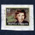 United States Postage Stamp 2008 Scott# US 4248 Used 42¢ Martha Gellhorn (1908-1998) B