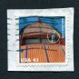 United States Postage Stamp 2007 Scott# US 4160 Used 41¢ "Duckers" type Chris-Craft (1954) B