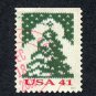 United States Postage Stamp 2007 Scott# US 4208 Used 41¢ Christmas Tree B