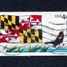 United States Postage Stamp 2009 Scott# US 4296 Used 44¢ Maryland