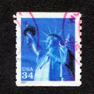 United States Stamp 2001 Scott# US 3477 Used 34¢ Statue of Liberty