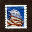 United States Postage Stamp 2008 Scott# US 4239 Used 42¢ Flag at Midday