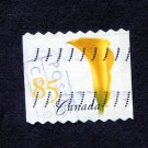 Canada Postage Stamp 2004 Scott# CA 2073 Used 85 ¢ Yellow Calla Lily