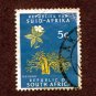 South Africa Postage Stamp 1973 Michel# ZA 434C Used 5 c Baobab (Adansonia digitata), redrawn