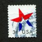 United States Postage Stamp 2002 Scott# US 3613 Used 3¢ Star X