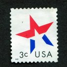United States Postage Stamp 2002 Scott# US 3613 Used 3¢ Star D