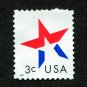 United States Postage Stamp 2002 Scott# US 3613 Used 3¢ Star A