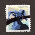 United States Postage Stamp 2007 Scott# US 4138 Used 17¢ Bighorn Sheep (Ovis canadensis) P