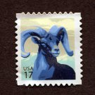 United States Postage Stamp 2007 Scott# US 4138 Used 17¢ Bighorn Sheep (Ovis canadensis) B