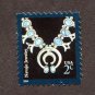 United States Postage Stamp 2004 Scott# US 3750 Used 2 ¢ Navajo Jewelry M