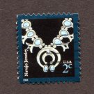 United States Postage Stamp 2004 Scott# US 3750 Used 2 ¢ Navajo Jewelry K