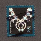 United States Postage Stamp 2005 Scott# US 3752 Used 2 ¢ Navajo Jewelry E