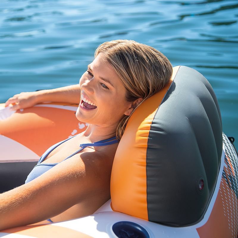 intex river run inflatable floating tube