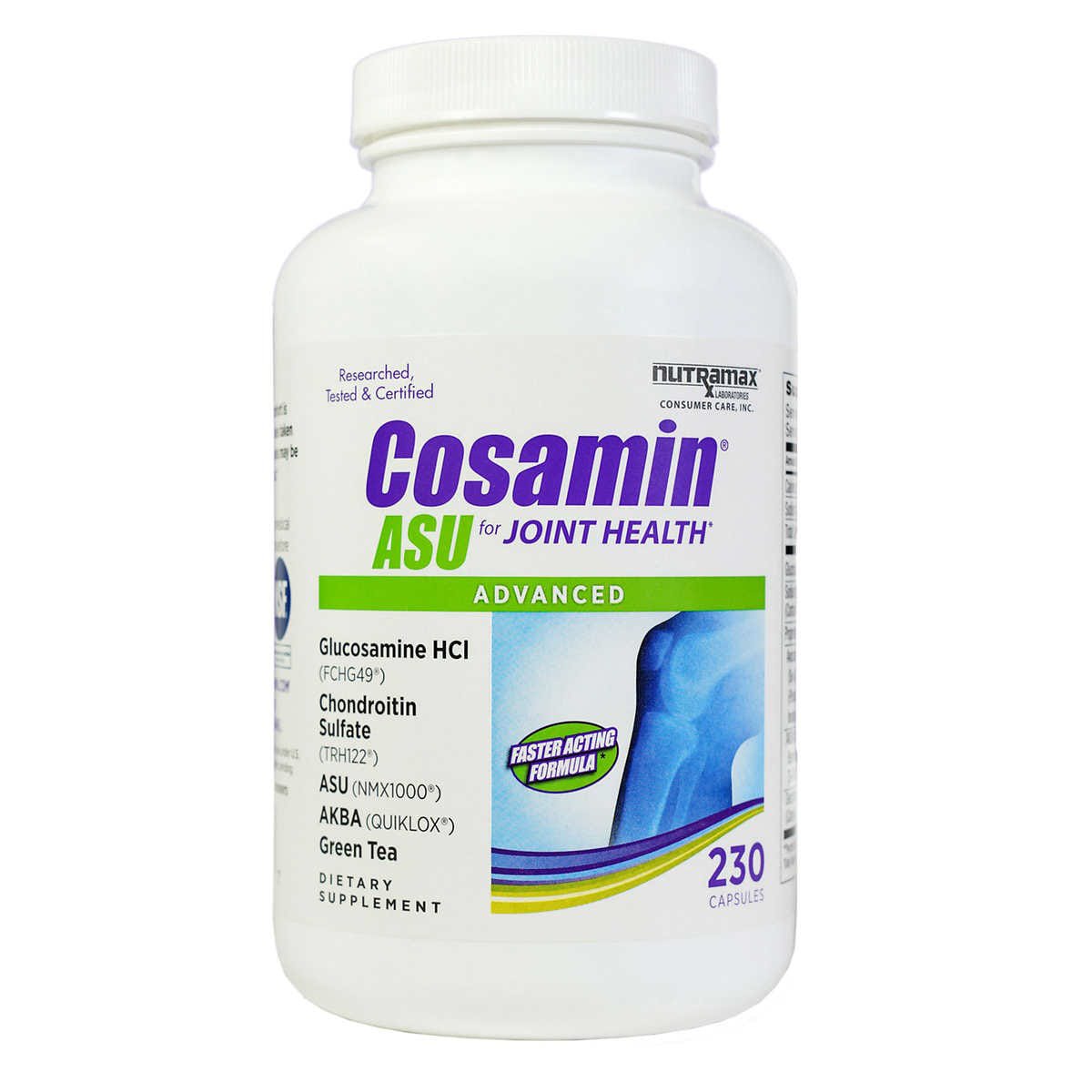 Cosamin ASU for Joint Health 230 Capsules Glucosamine Chondroitin ASU