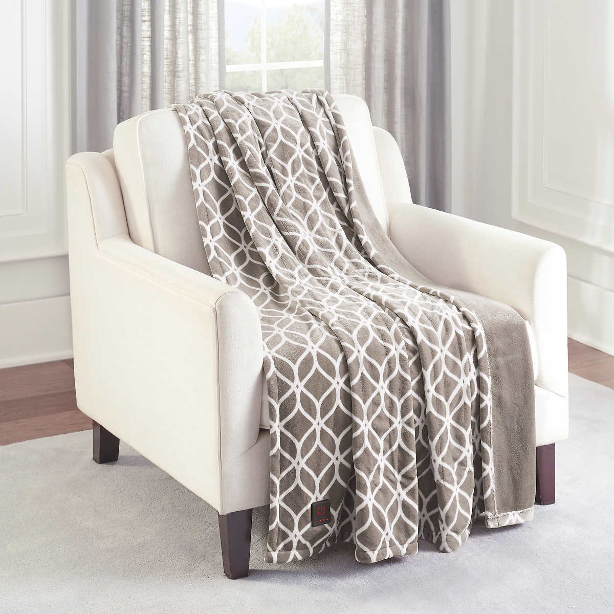 Brookstone Heated Throw, 50