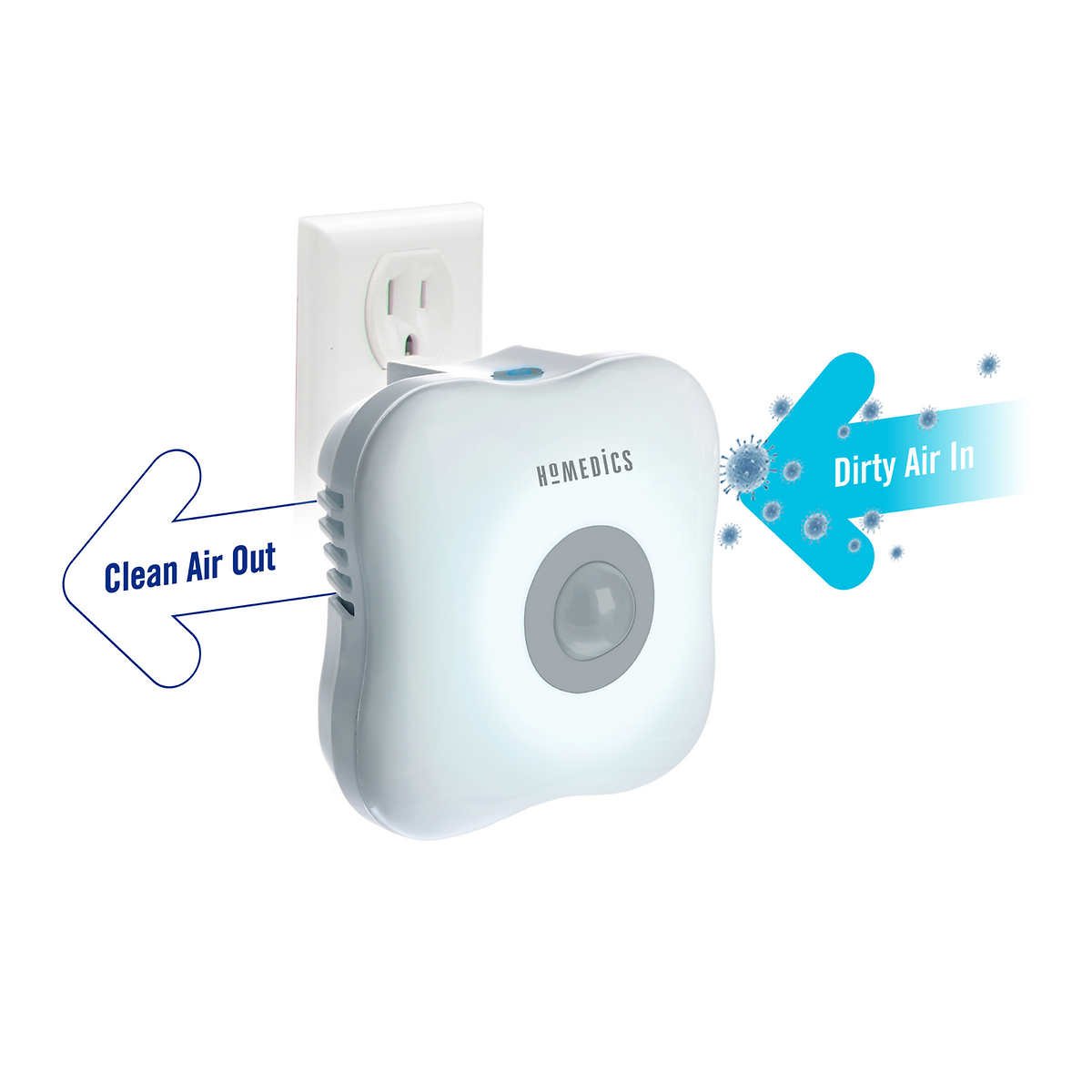 homedics totalclean personal air sanitizer
