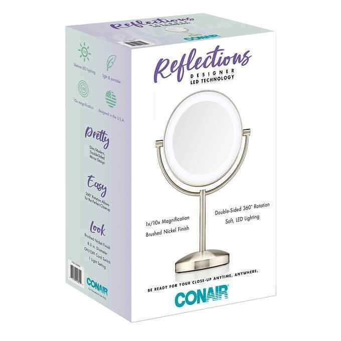 Conair Reflections LED Lighted Magnifying Mirror
