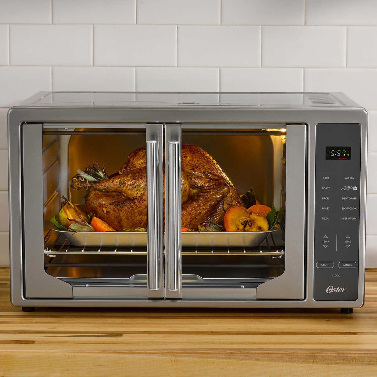 Oster Digital French Door Oven with Air Fry Countertop Oven Model 2142061