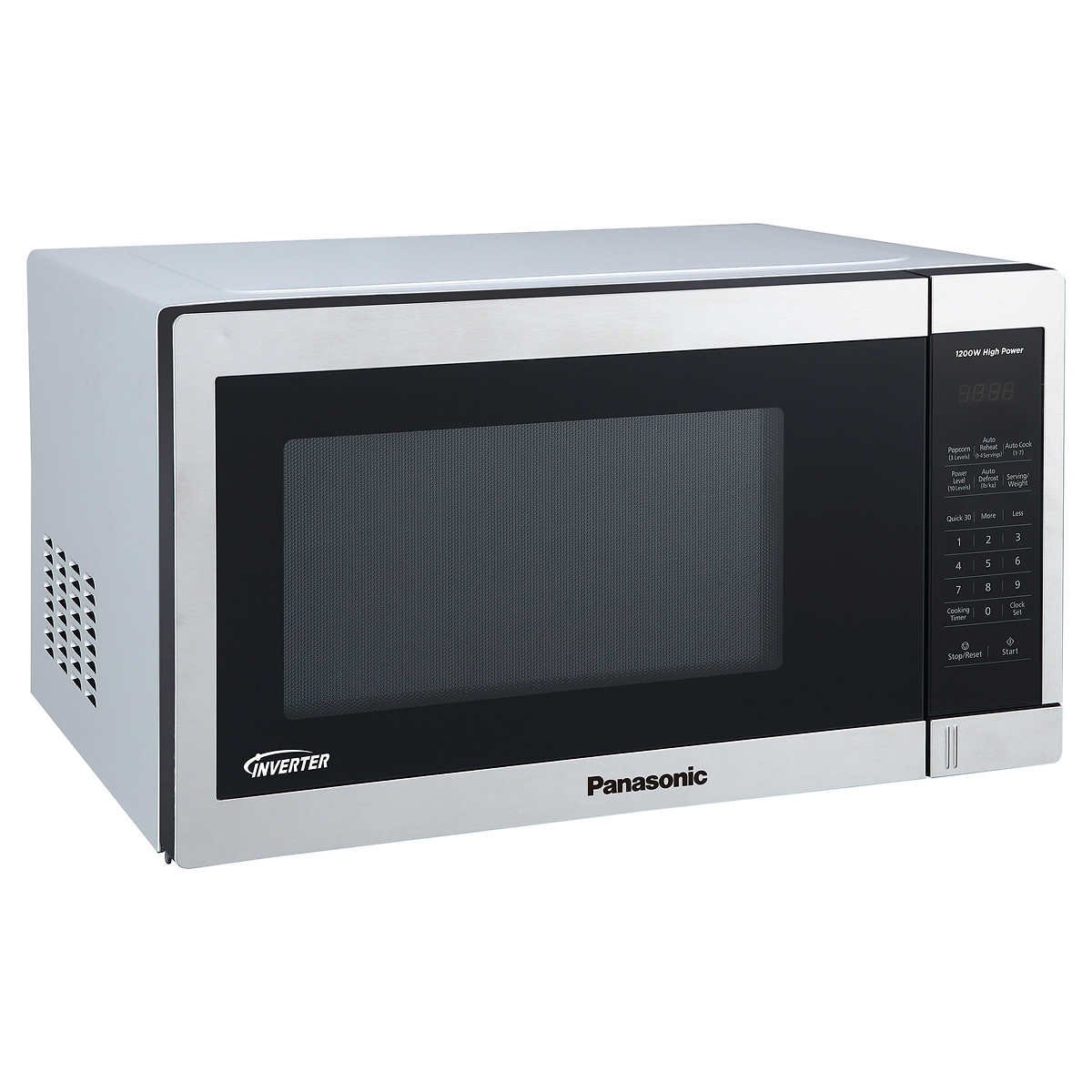 Panasonic 1.3CuFt Stainless Steel Countertop Microwave Oven NNSC668S