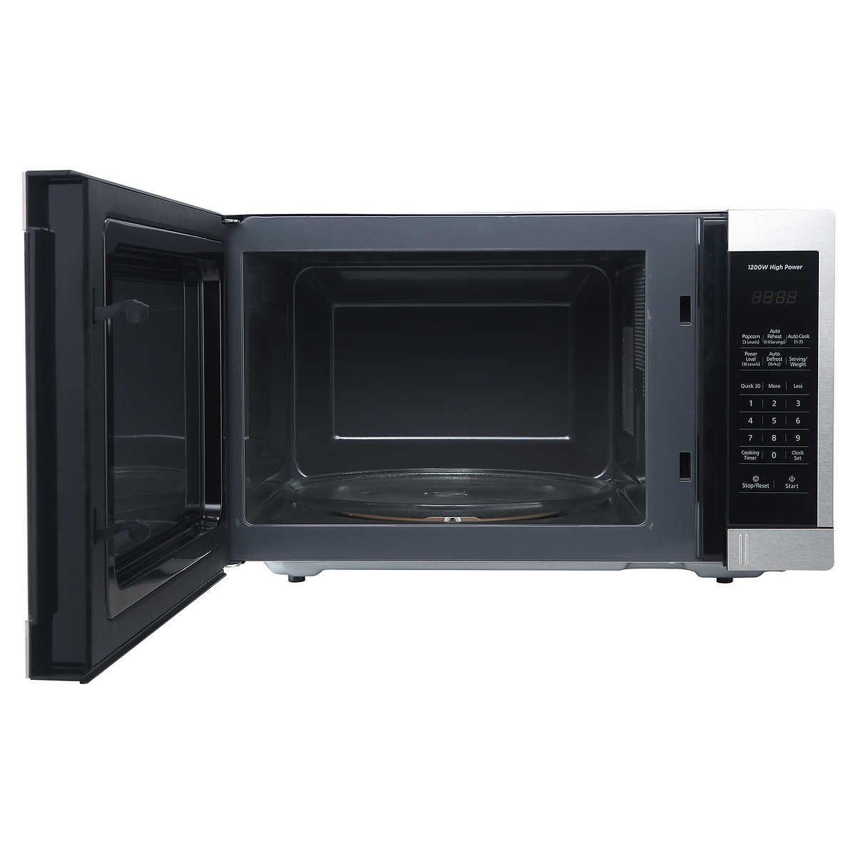Panasonic 1.3CuFt Stainless Steel Countertop Microwave Oven NNSC668S