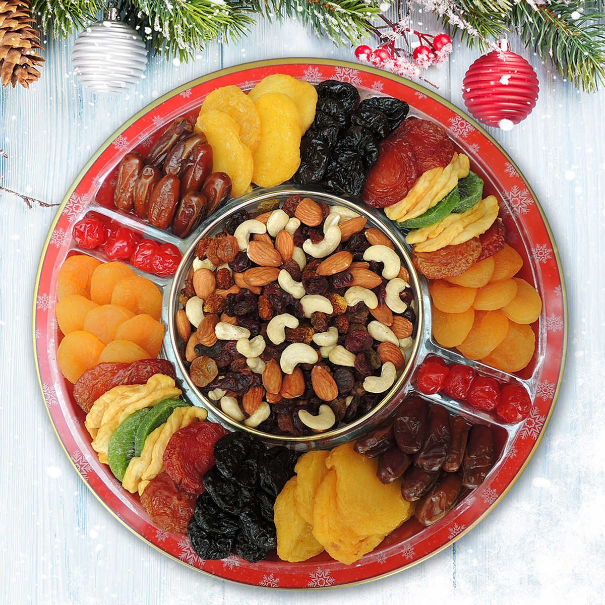 Vacaville Fruit Company, 36 oz. Dried Fruit & Nut Gift Tray