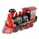 Toy Time 8.5" Toy Locomotive Train Engine with Battery Powered Lights And Sounds