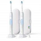 Philips Sonicare Optimal Clean Rechargeable Toothbrush, 2 Pack