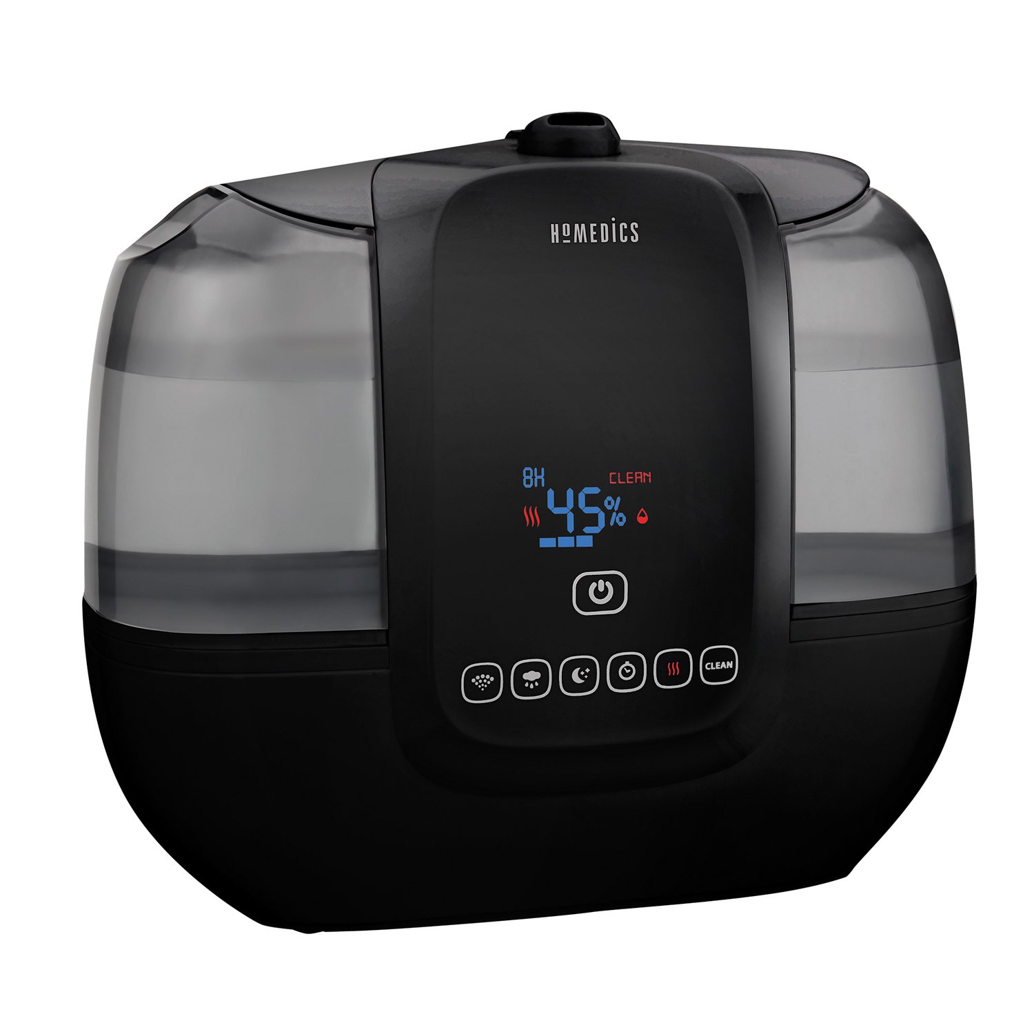 HoMedics TotalComfort Ultrasonic Humidifier With UV-C Technology Kill ...