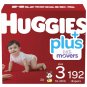 Huggies Plus Diapers Little Movers, Sizes 1 - 6