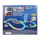 Flexible Neon Glow Track Set with Loop, 20 Feet Long 400-Pc