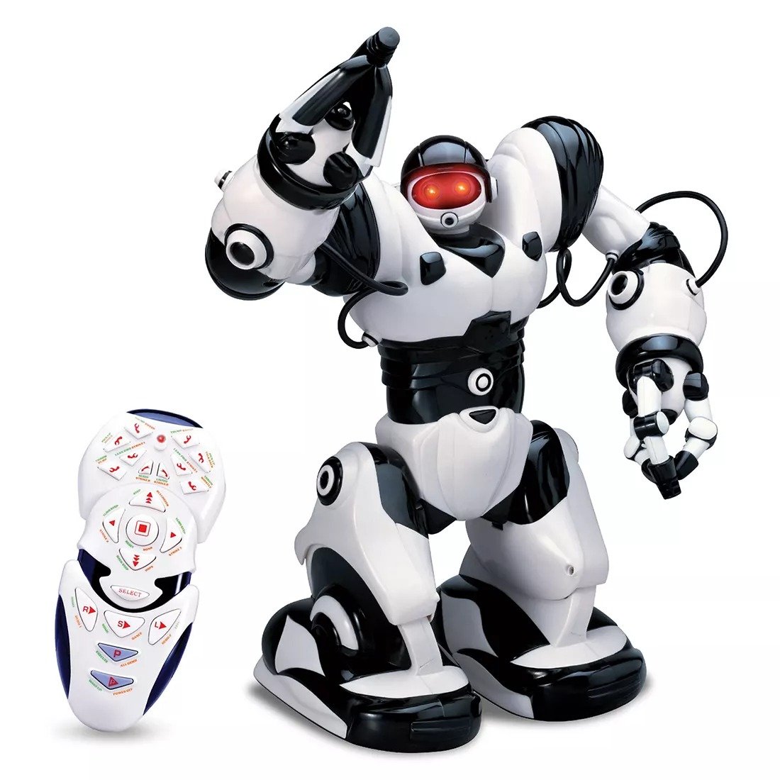 WowWee Robosapien Humanoid Toy Robot & Remote Control 67 Pre Programmed ...