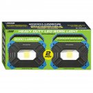 FEIT Electric LED Rechargeable 2000 Lumen Work Light, 2-pack