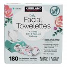 Kirkland Signature Daily Facial Towelettes, 180 Towelettes