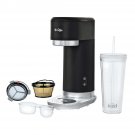 Mr. Coffee Iced Hot Single Serve Coffee Maker, with Reusable Tumbler and Filter
